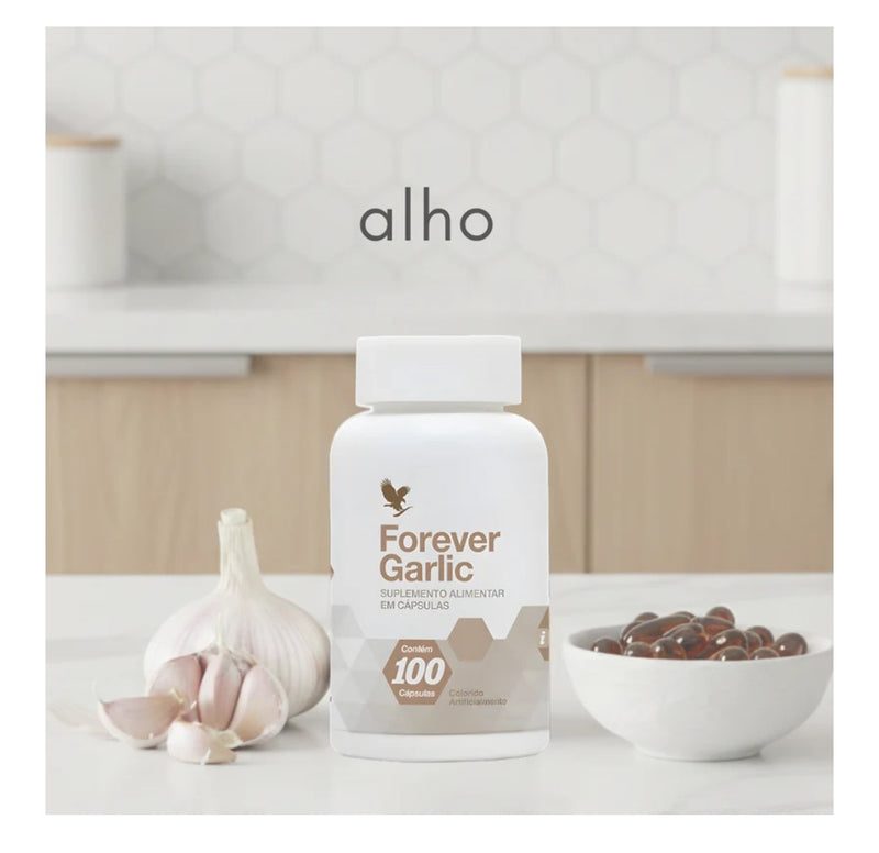 Forever Garlic Thyme Cápsulas de Alho