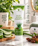 Shampoo Natural sem parabenos Aloe Vera Jojoba