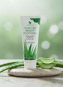 Pasta de Dente Natural sem Fluor + Aloe Vera e Própolis 130gr Forever